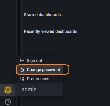 Login Grafana login