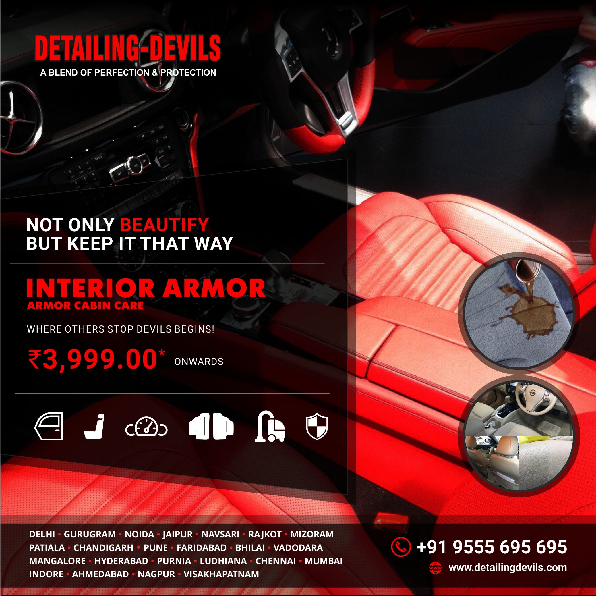 Why Interior Detailing Service Is Necessary For Your Vehicle
