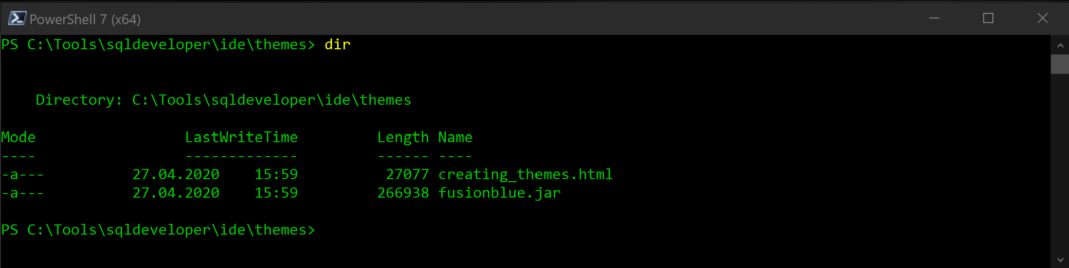 Oracle SQL Developer Theme. The last days I have spend some time to ...