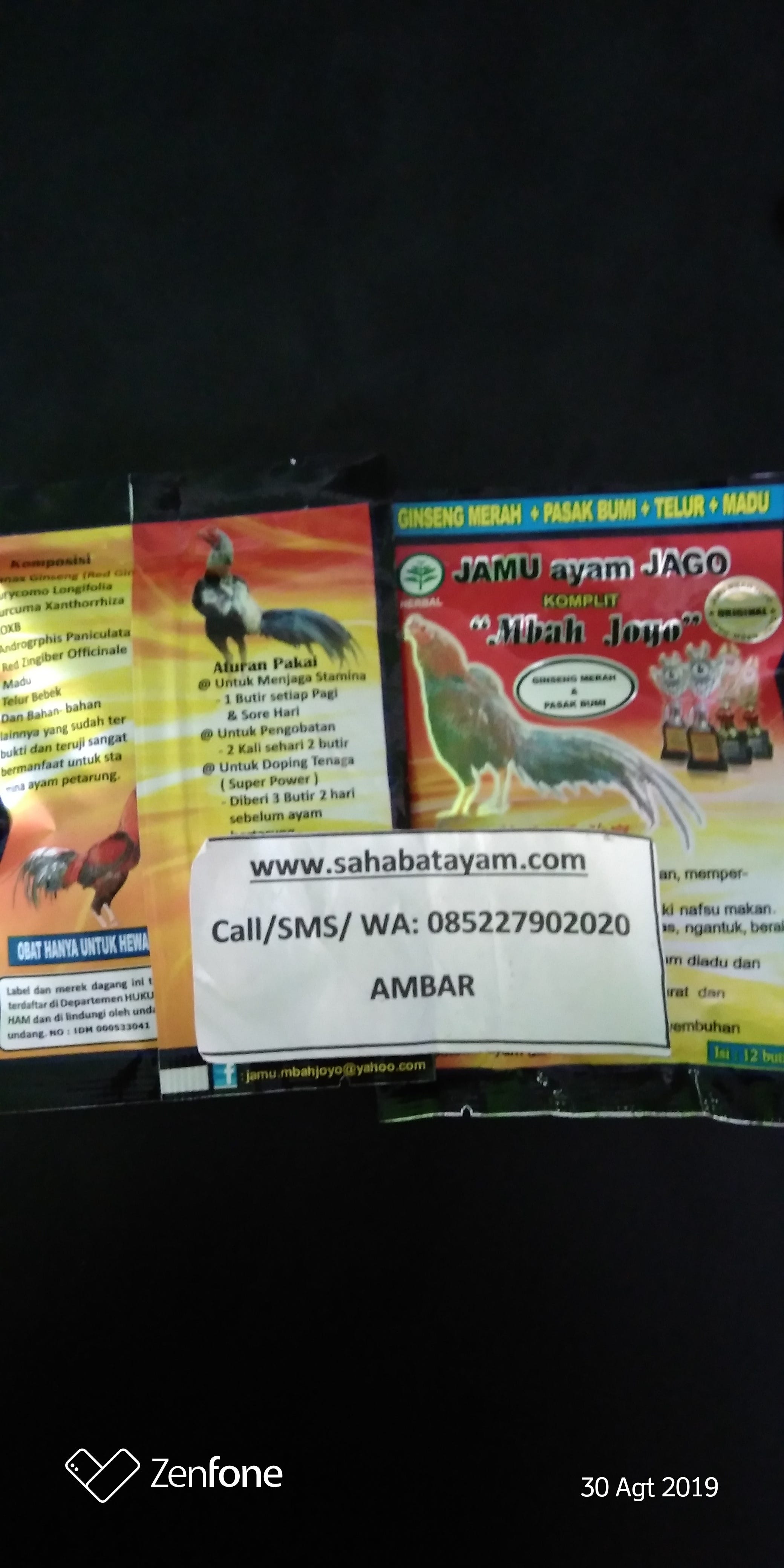 Aturan Pakai Jamu Ayam Mbah Joyo Ini Aturannya