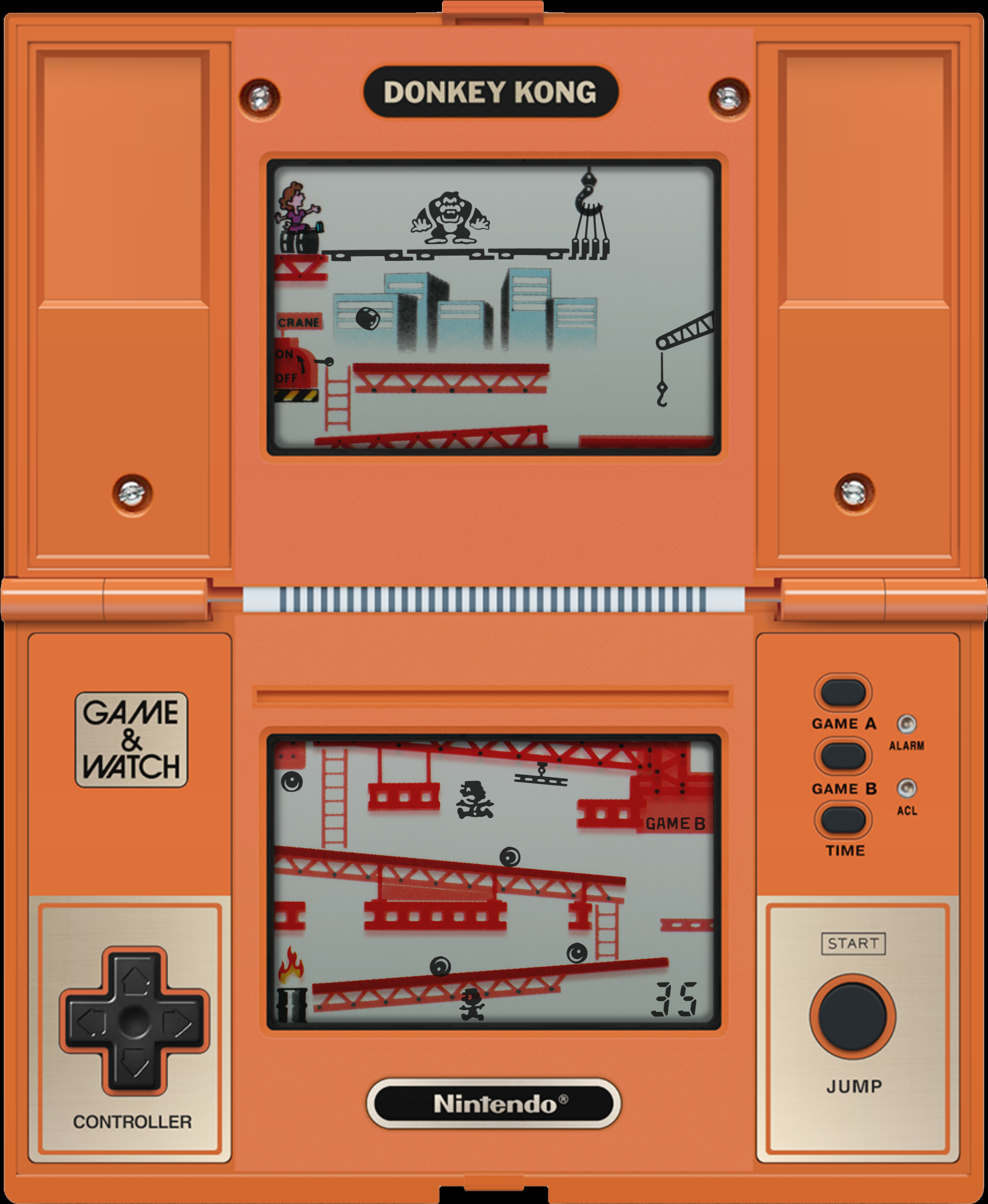 donkey kong retro handheld