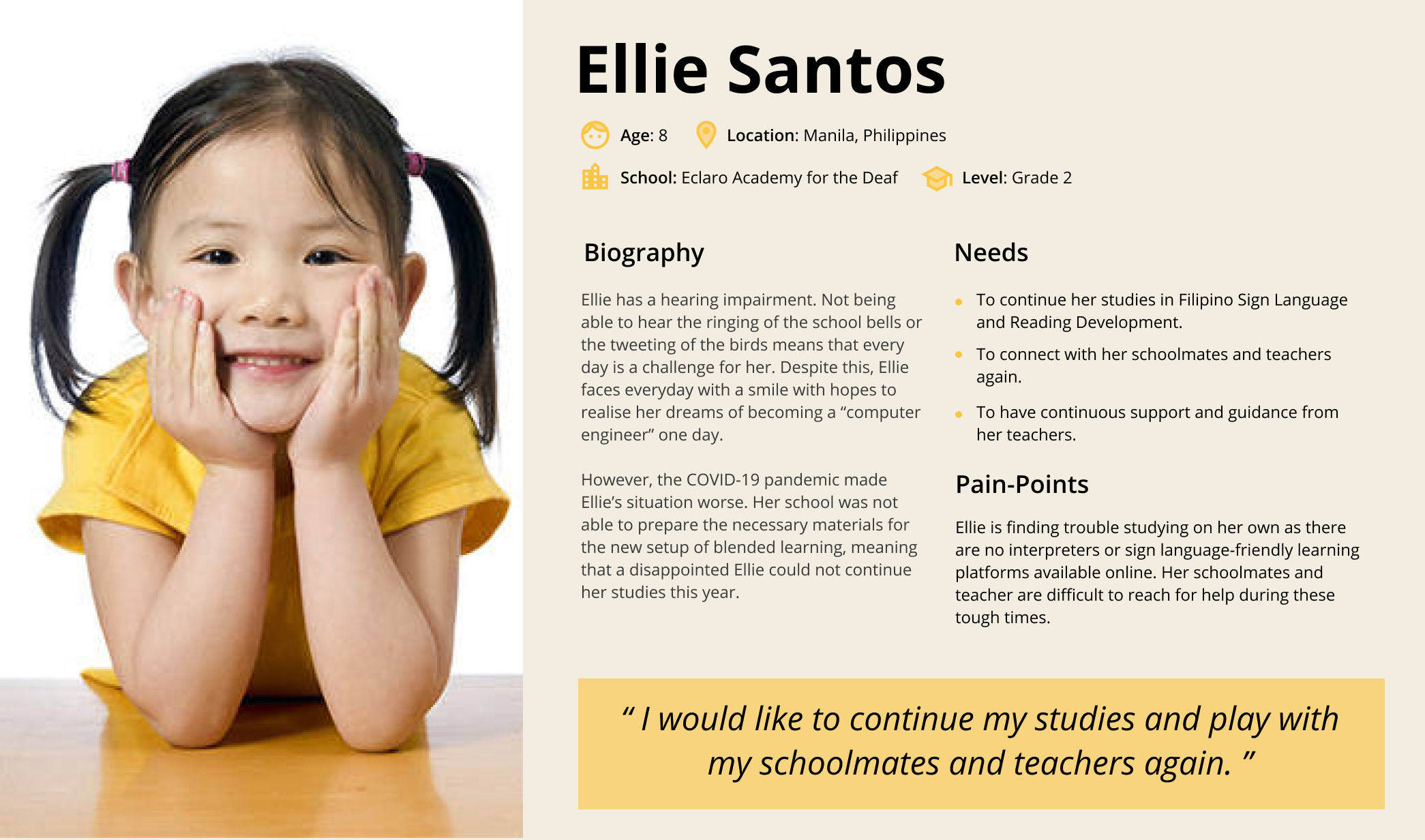 Case of a child or an individual with hearing impairment picture