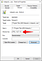Screenshot of the windows shortcut configuration window