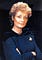 Dr. Pulaski on Star Trek The Next Generation.