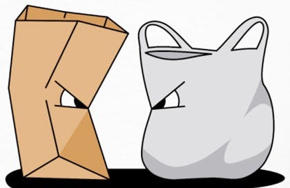 Paper Bag VS Plastic Bag;. MEGA PROJECT BLOG # 2 | by Mushahid Ali Abbasi |  Medium