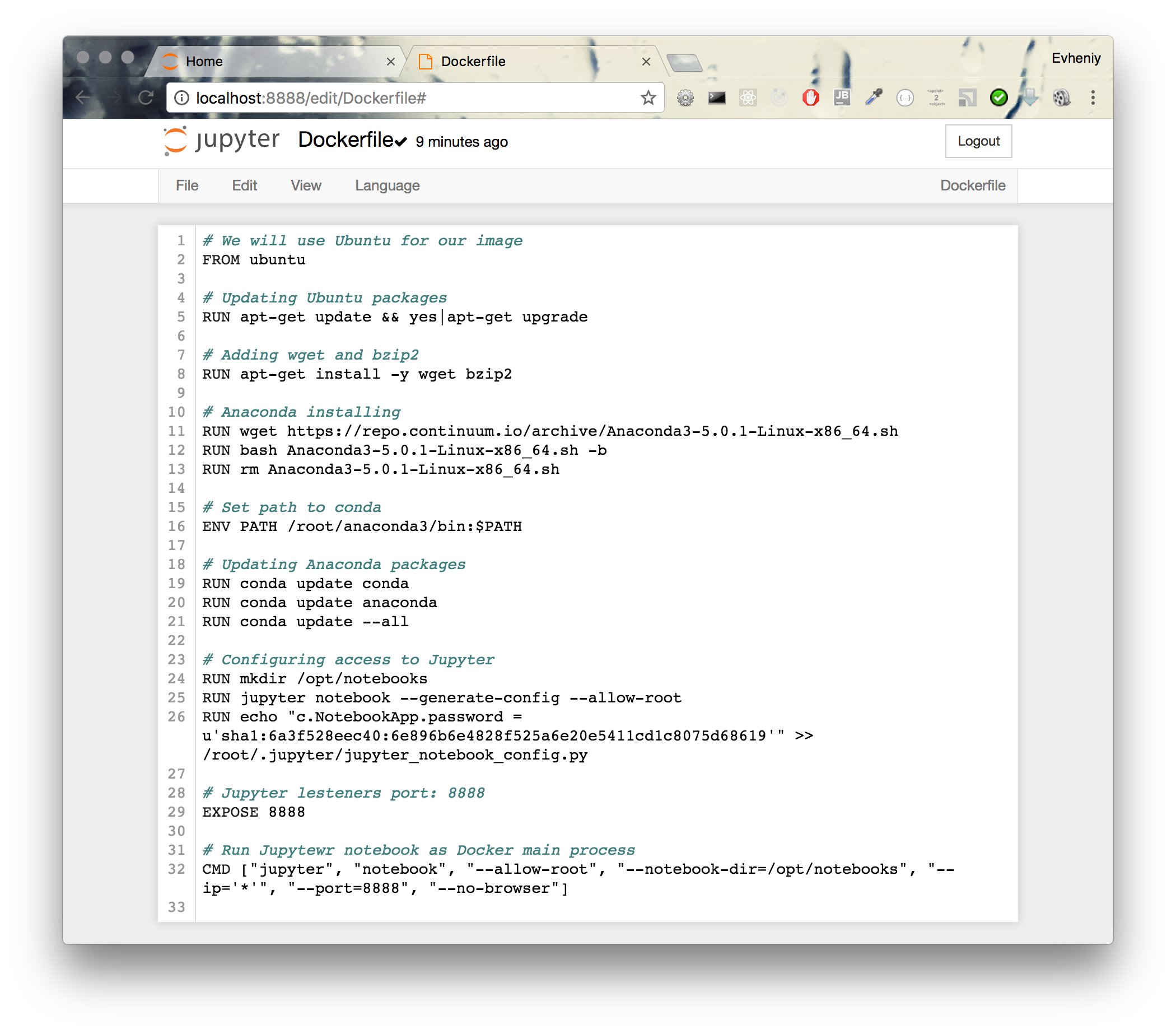 Docker Docker