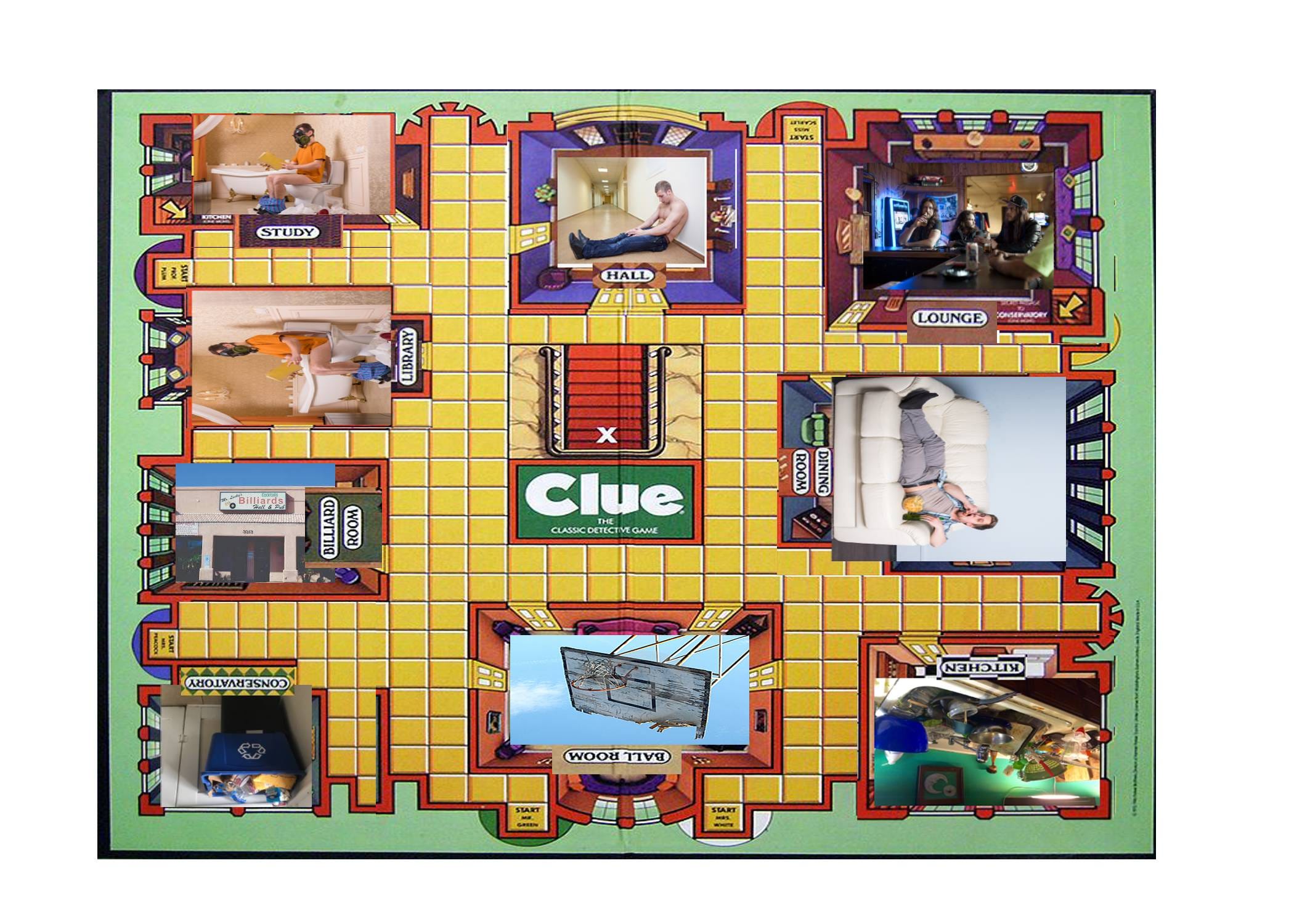 New Clue Mansion Gameboard Redesign The Haven Medium