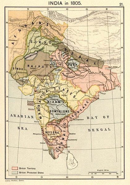European domination of the indian subcontinent