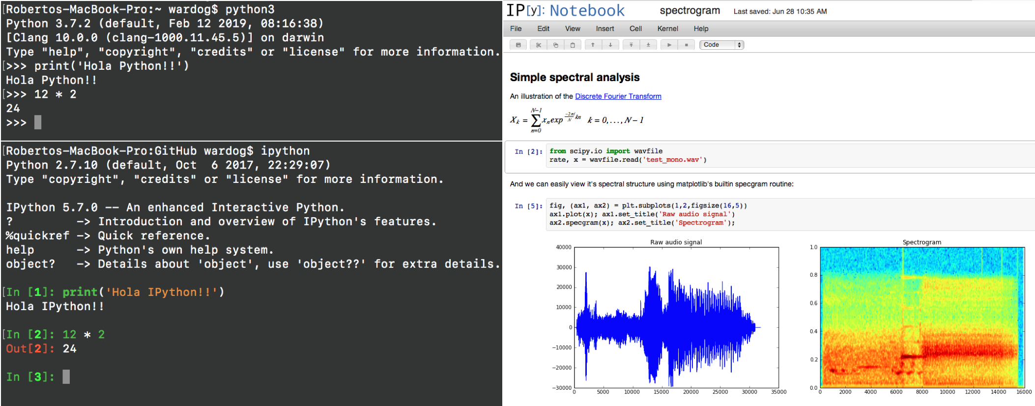 jupyter notebook