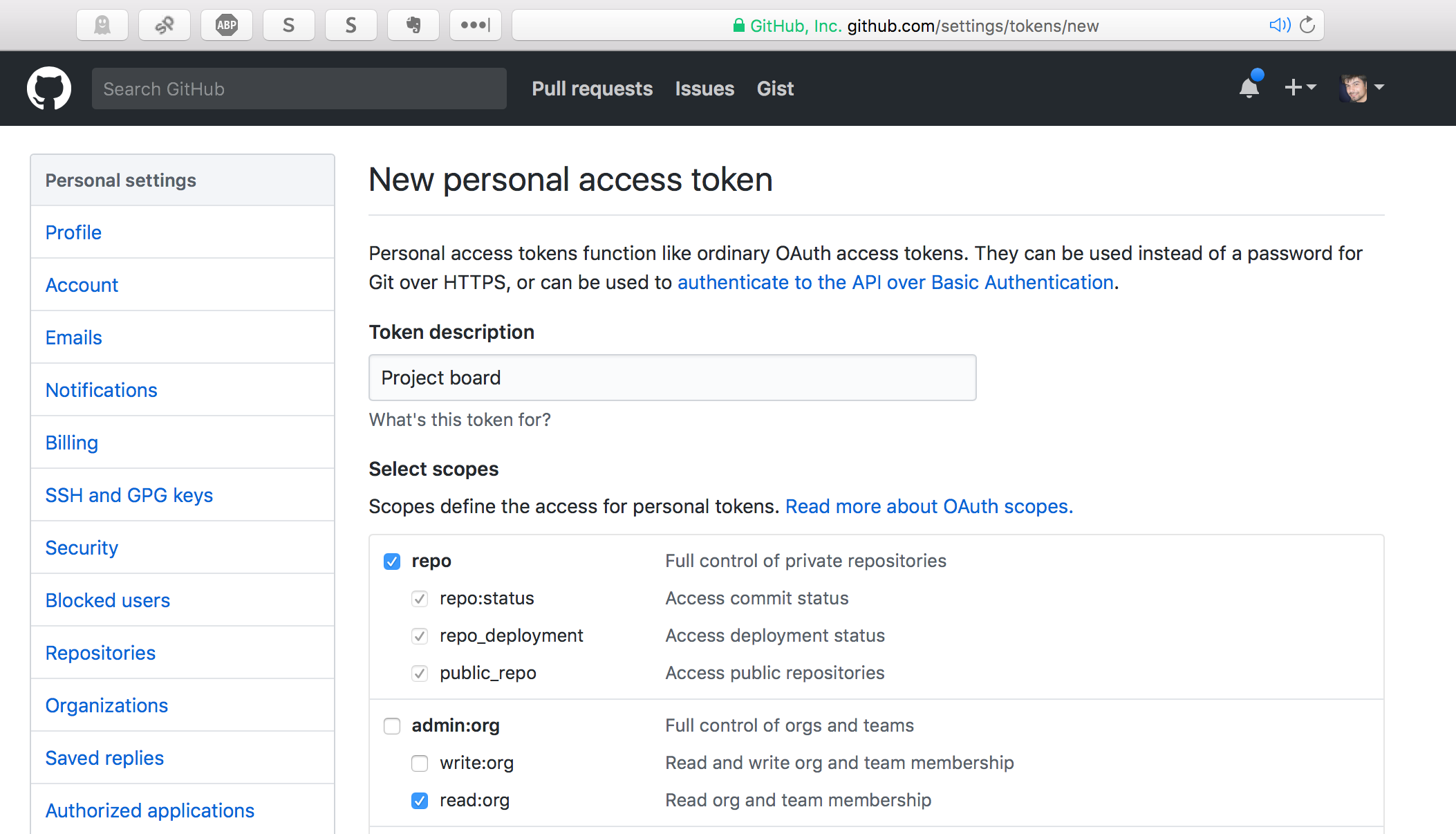 How to make your GitHub organization project board public