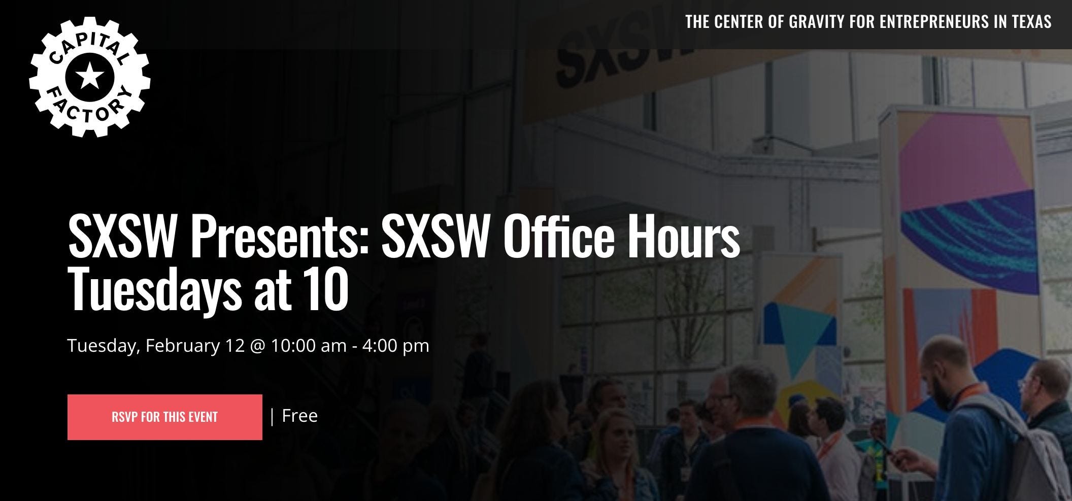 SXSW Office Hours & Meet Ups. The Forrest Four-Cast: February 10… | by Hugh  Forrest | Medium