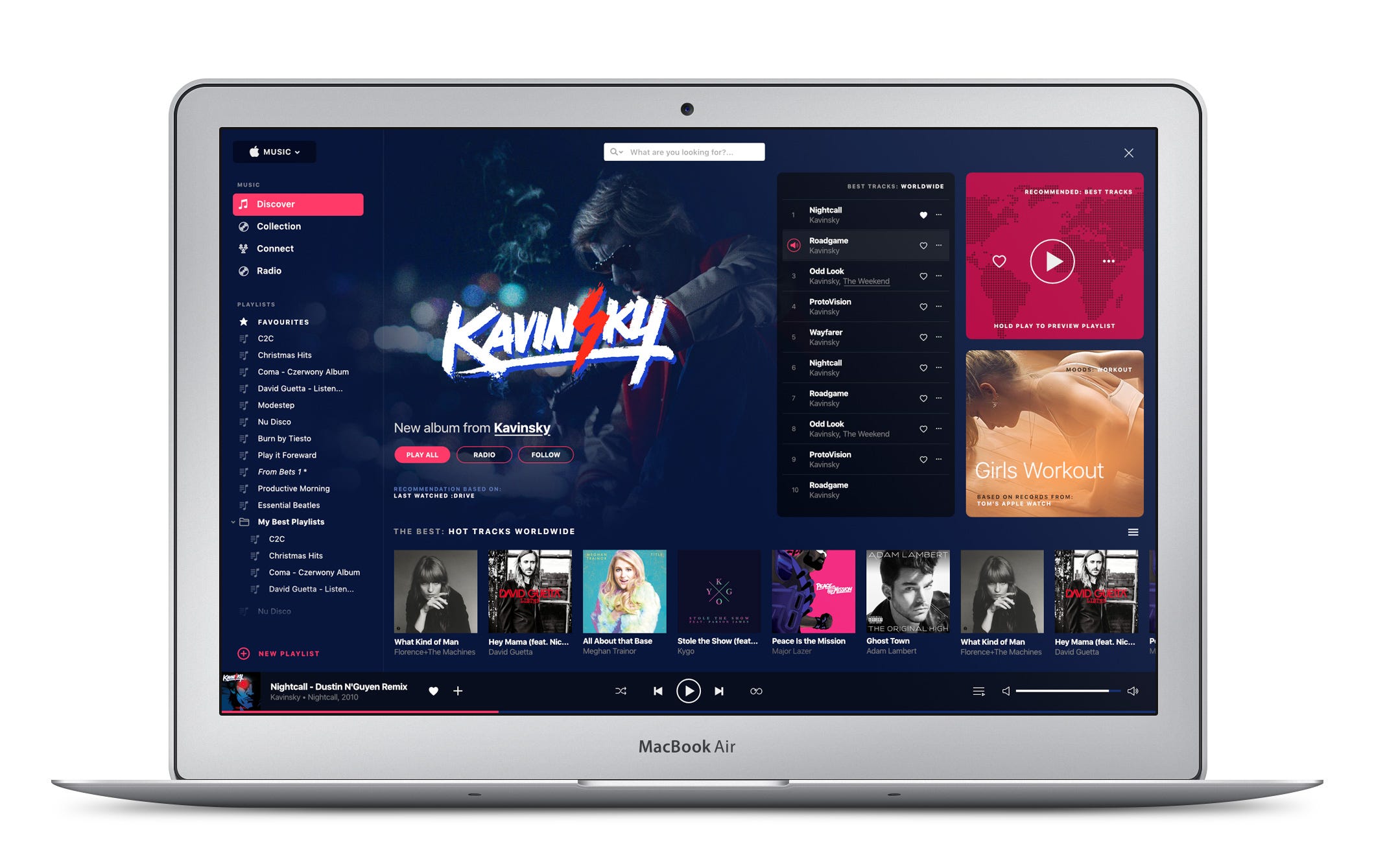 Apple Music Redesign The Complete Desktop Experience.