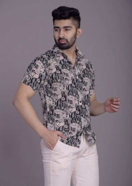 mens printed shirts online