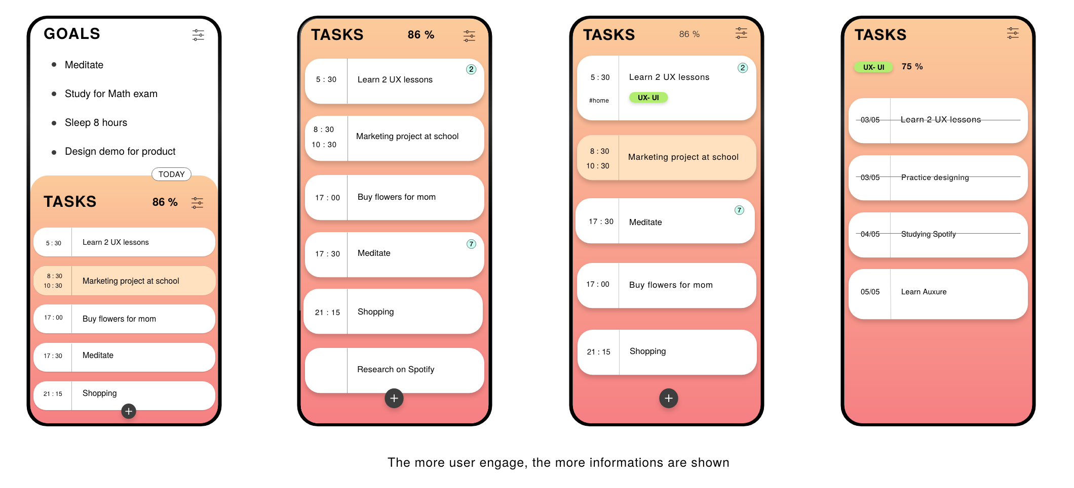 Stuck With To Do List I Created A New App For Myself A Ux Case Study By Anh Nguyen Tuan Ux Collective
