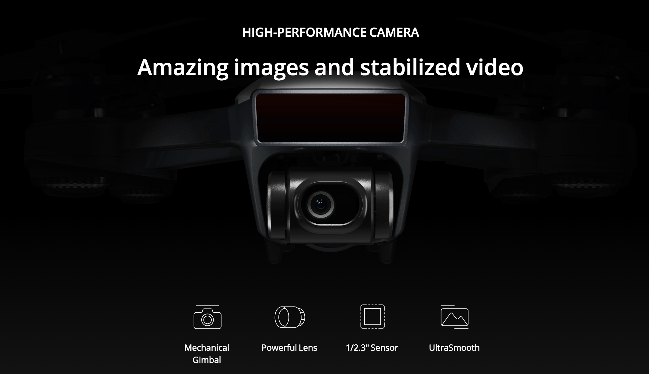 dji spark features