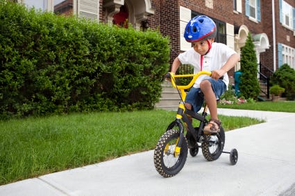 bigger training wheels