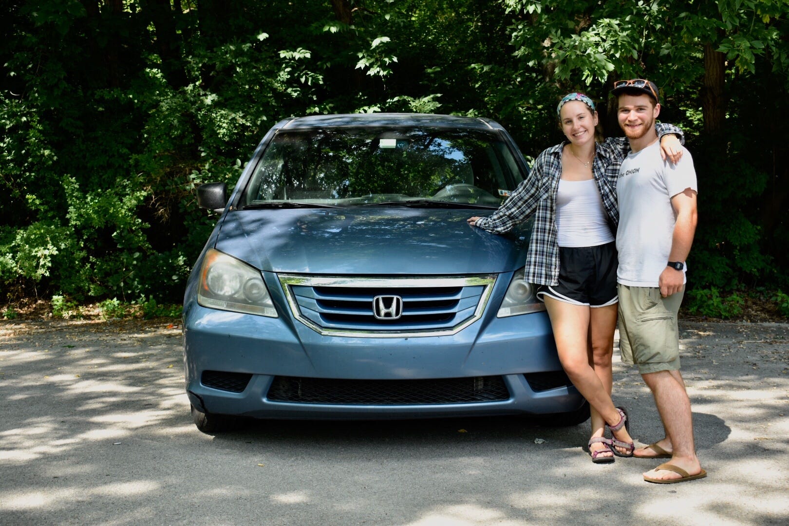 honda odyssey camper van