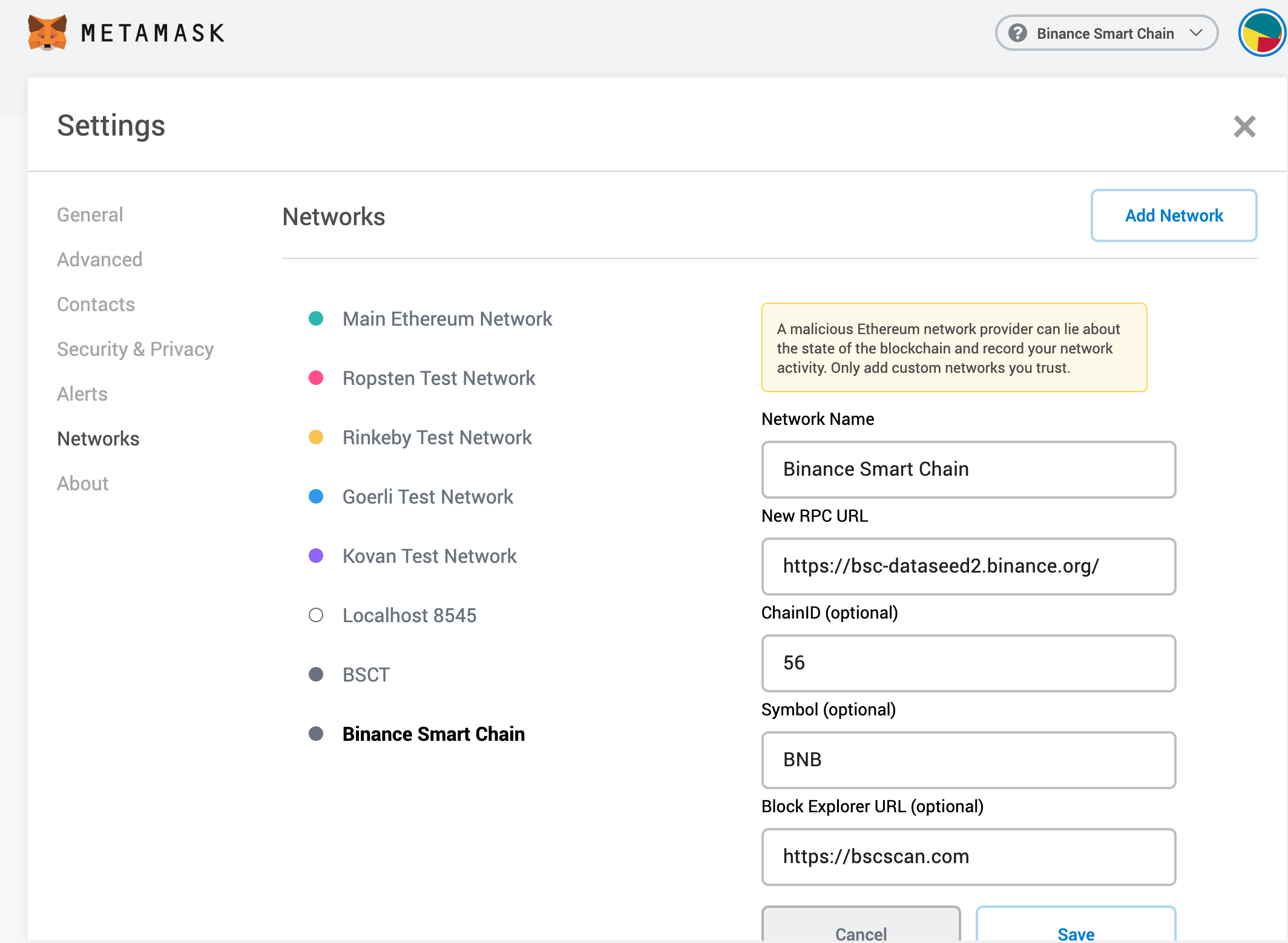 BAKE Farming Tutorial. 1. Connect to the Binance Smart ...