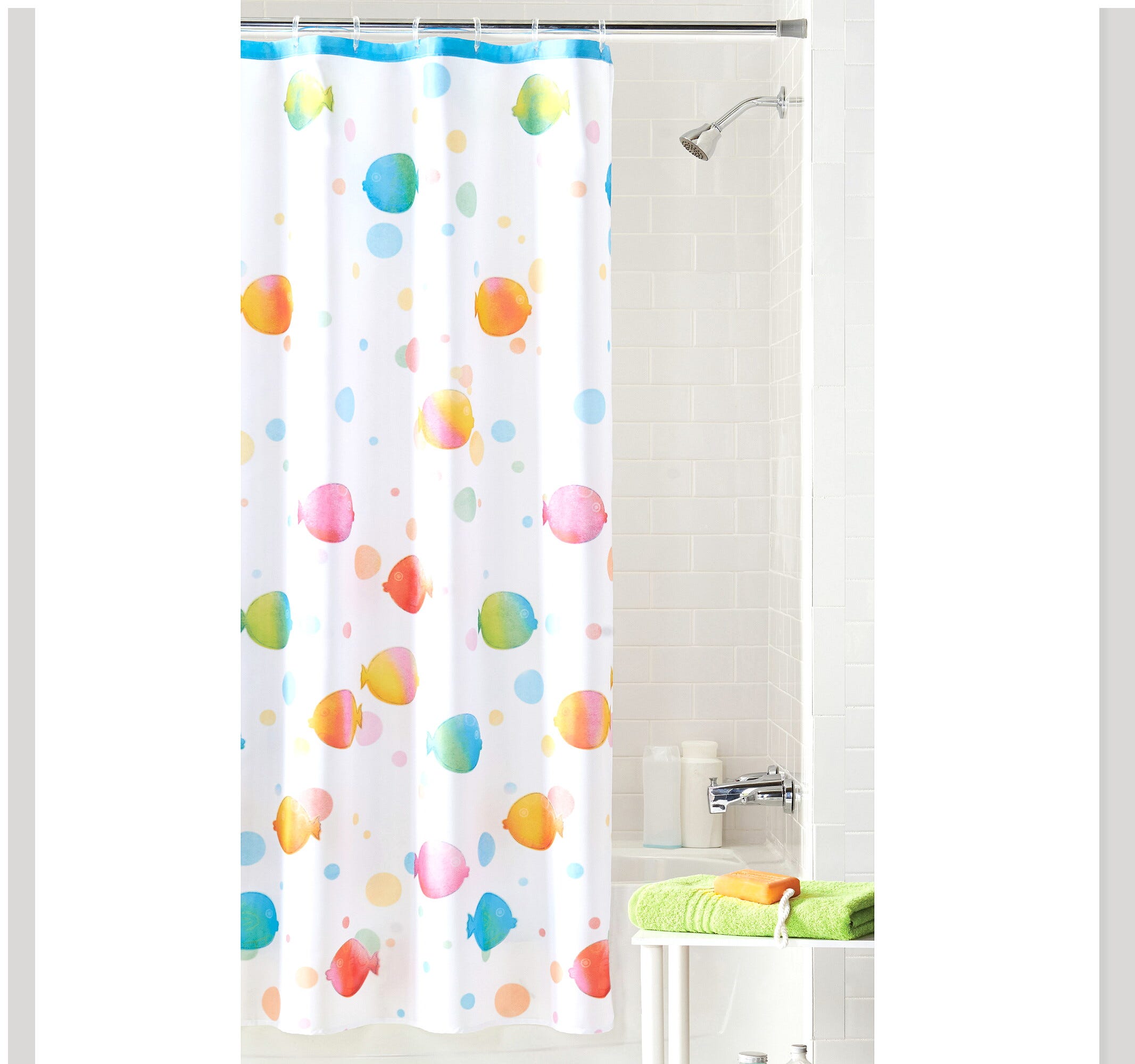 Fish Shower Curtain Decorationstar Medium