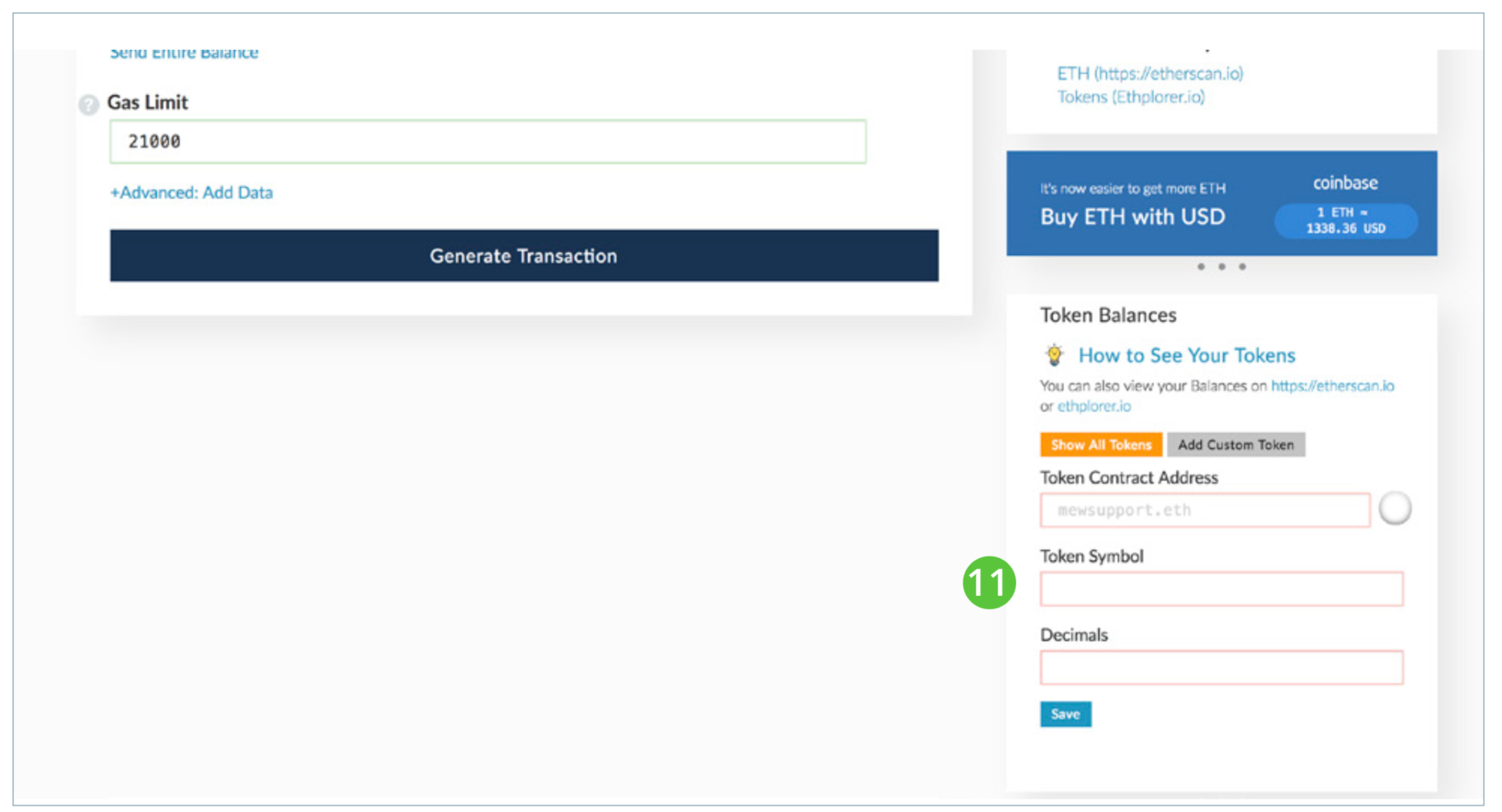 How to generate your Ethereum ERC20 compatible wallet address. by