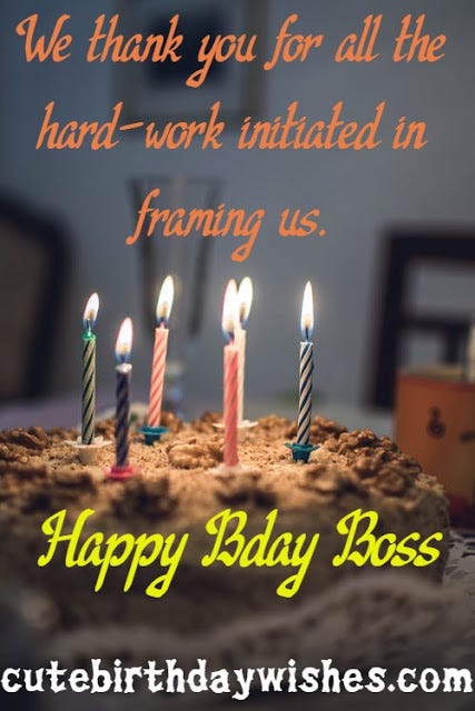 Birthday Wishes To Boss For His Son - These birthday wishes will ...