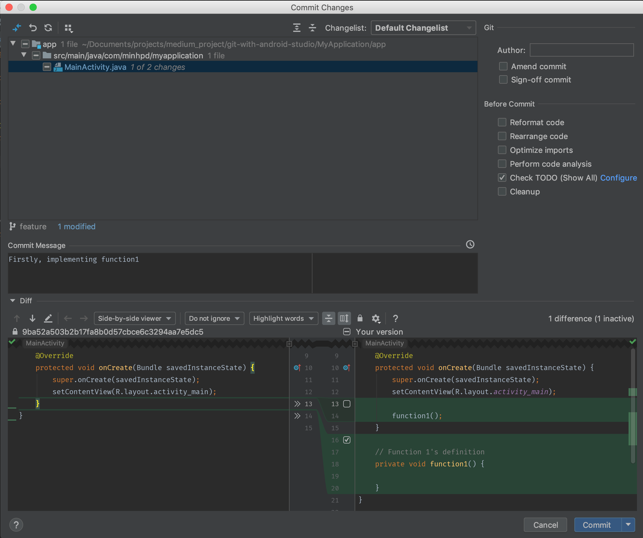 How to Use Git in Android Studio — Part 2 | by Minh Pham | Better ...