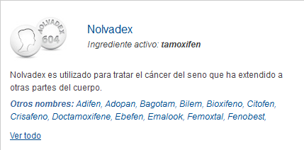 Comprar Nolvadex Genérico