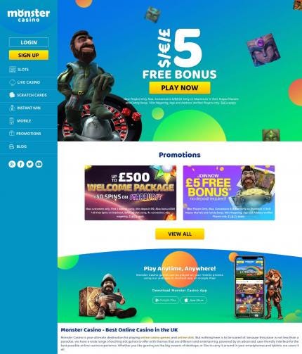 Monster Casino Affiliates Monster Casino Affiliates