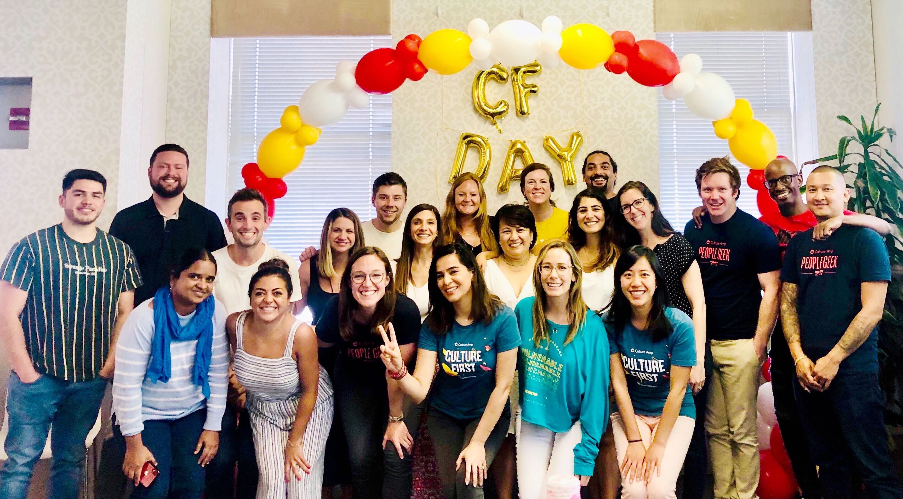 Employees at B Corp Culture Amp demonstrate daily the powerful connection between workplace engagement and performance. (Photo courtesy Culture Amp)