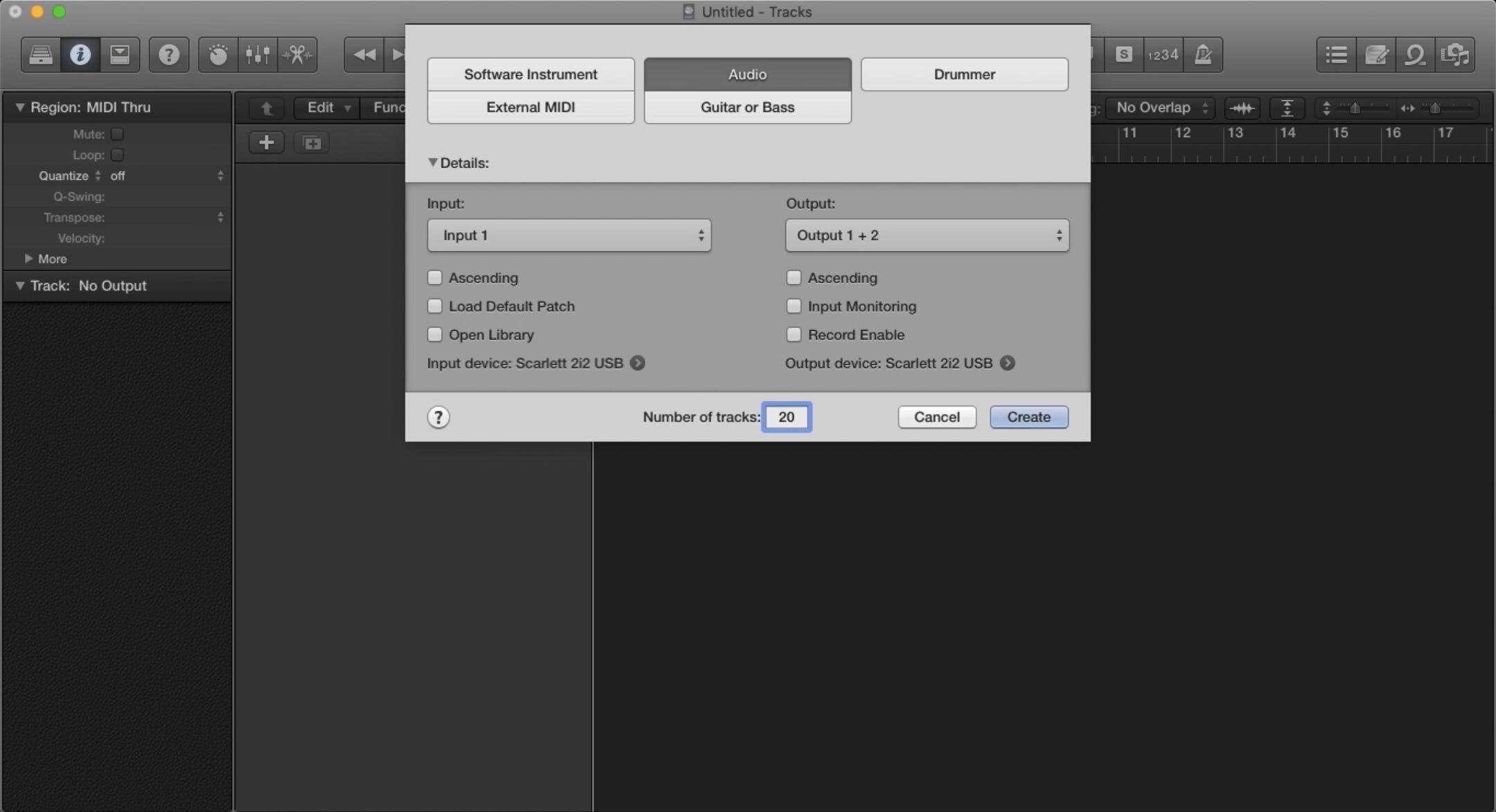 How To Make a Logic Pro X Template | by Cameron Eugene | Medium