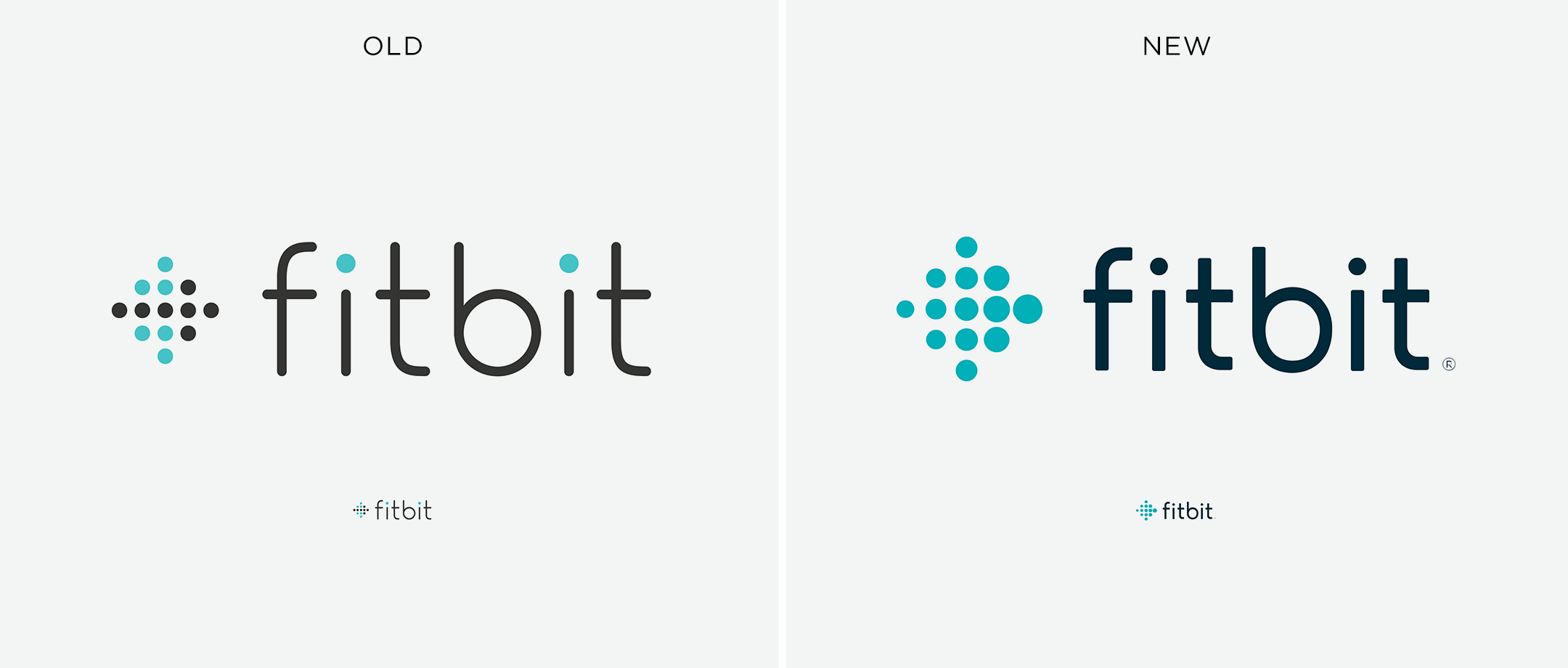 Fitbit has a (slightly) new logo. It'll 