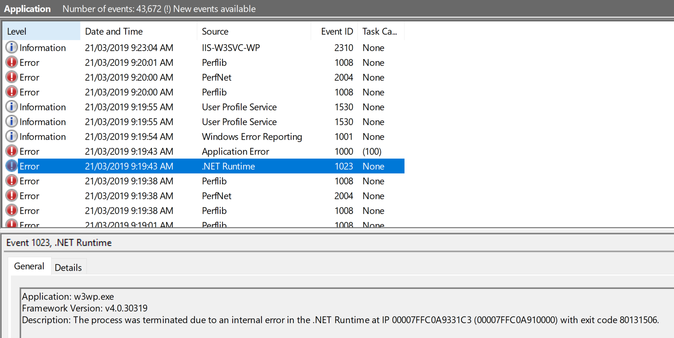 Sitecore Crashing On Startup With Internal Error In The Net Runtime By Mark Gibbons Medium Sitecore Crashing On Startup With Internal Error In The Net Runtime By Mark Gibbons Medium