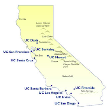 Uc In California Map California Public Colleges 103: The University Of California (Uc) System |  By Kelly Mogilefsky | Medium