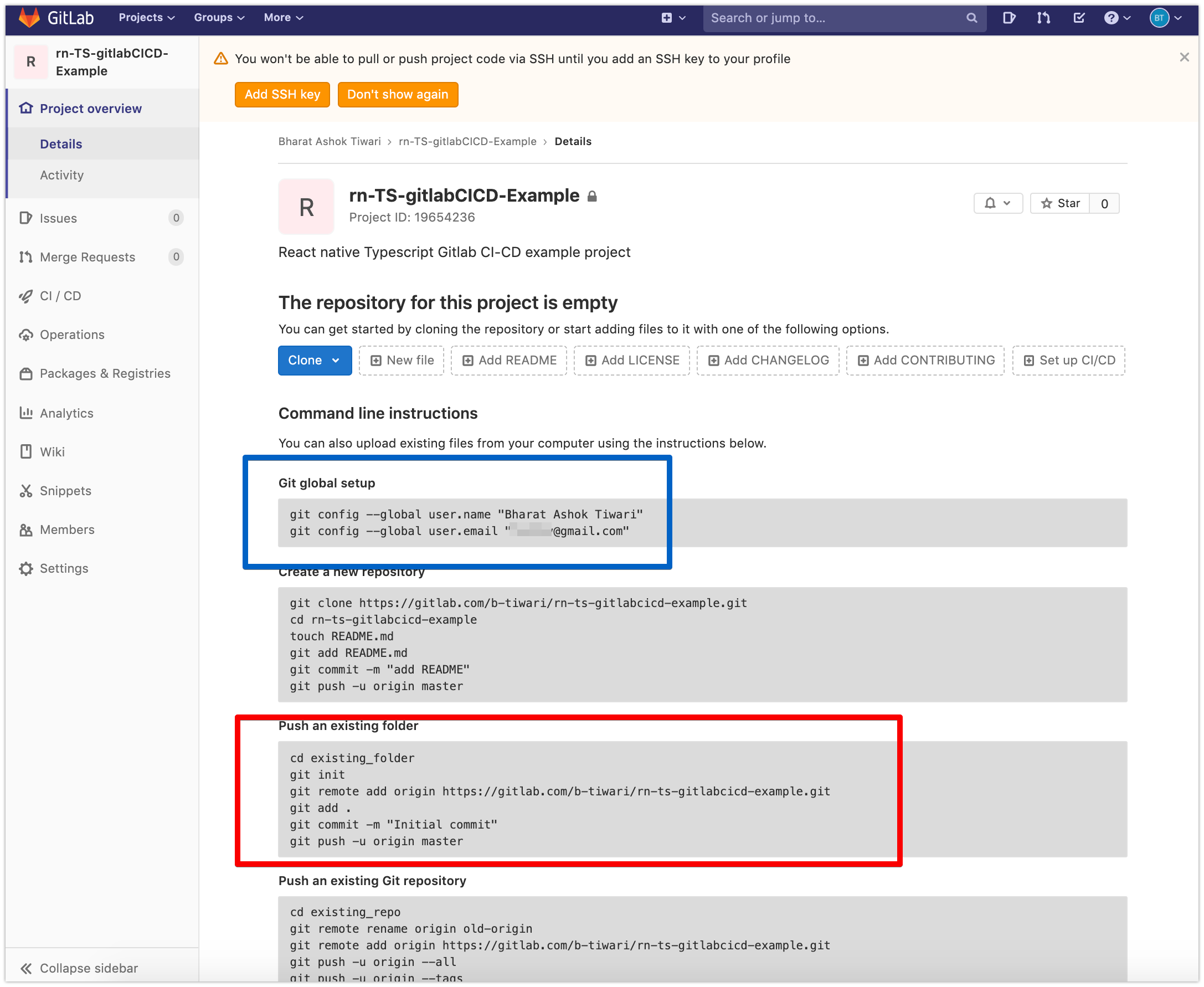 Gitlab project and code repository for the app | by Bharat Tiwari ...