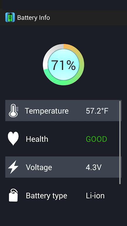 Battery App | Medium