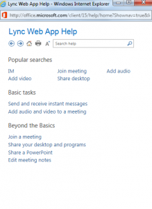 Lync Web App The Join From Browser Experience By Darrell As A Service Medium