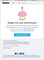 Anniversary reminder example from Vimeo.