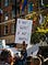 Photo of a board for the climate saying if not us who? If not now when?