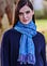 Mohair viscose scarf