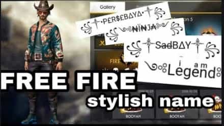 Top Free Fire Name 200 Stylish Name Garena Stylish Name Tipsmod By Tipsmod Medium
