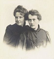 portraif of Edith Cooper and Katharine Bradley