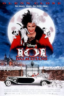 Glenn Close 101 dalmatians Disney