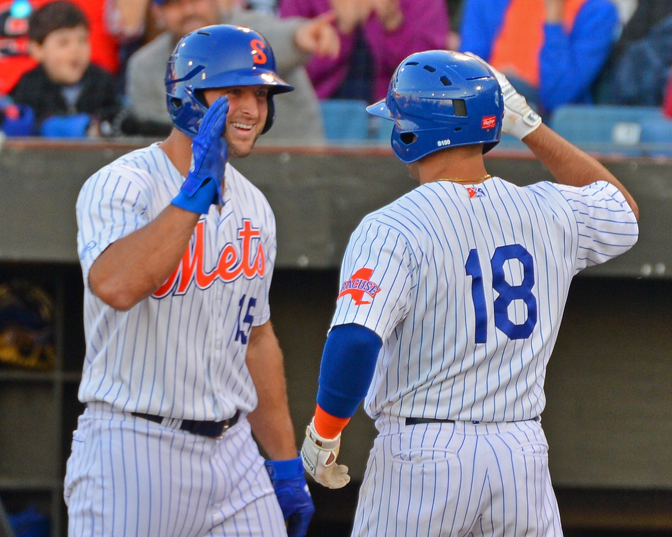 tim tebow syracuse mets jersey