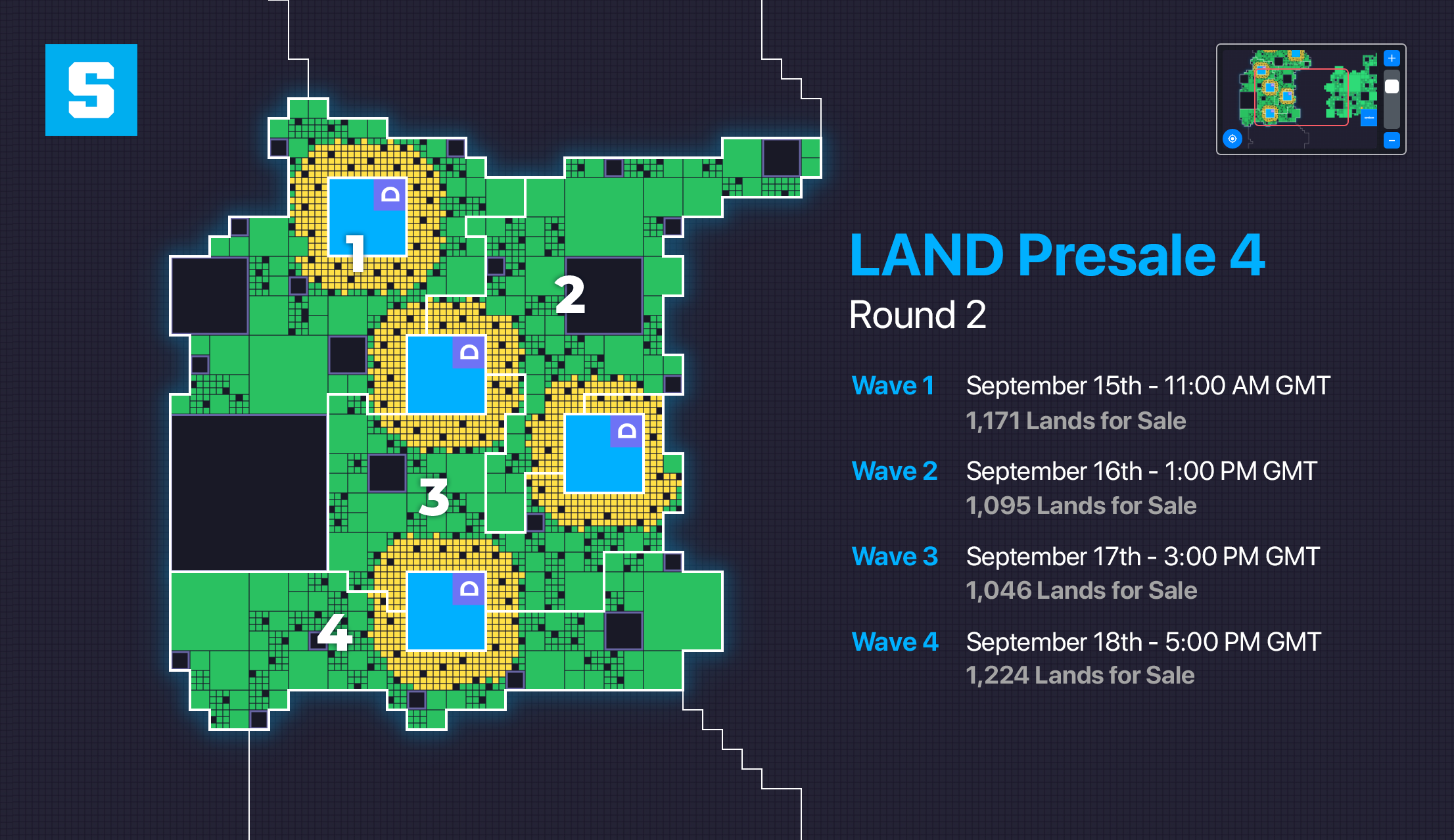 Announcing The Sandbox LAND Presale 4.2, Exclusively In SAND by The