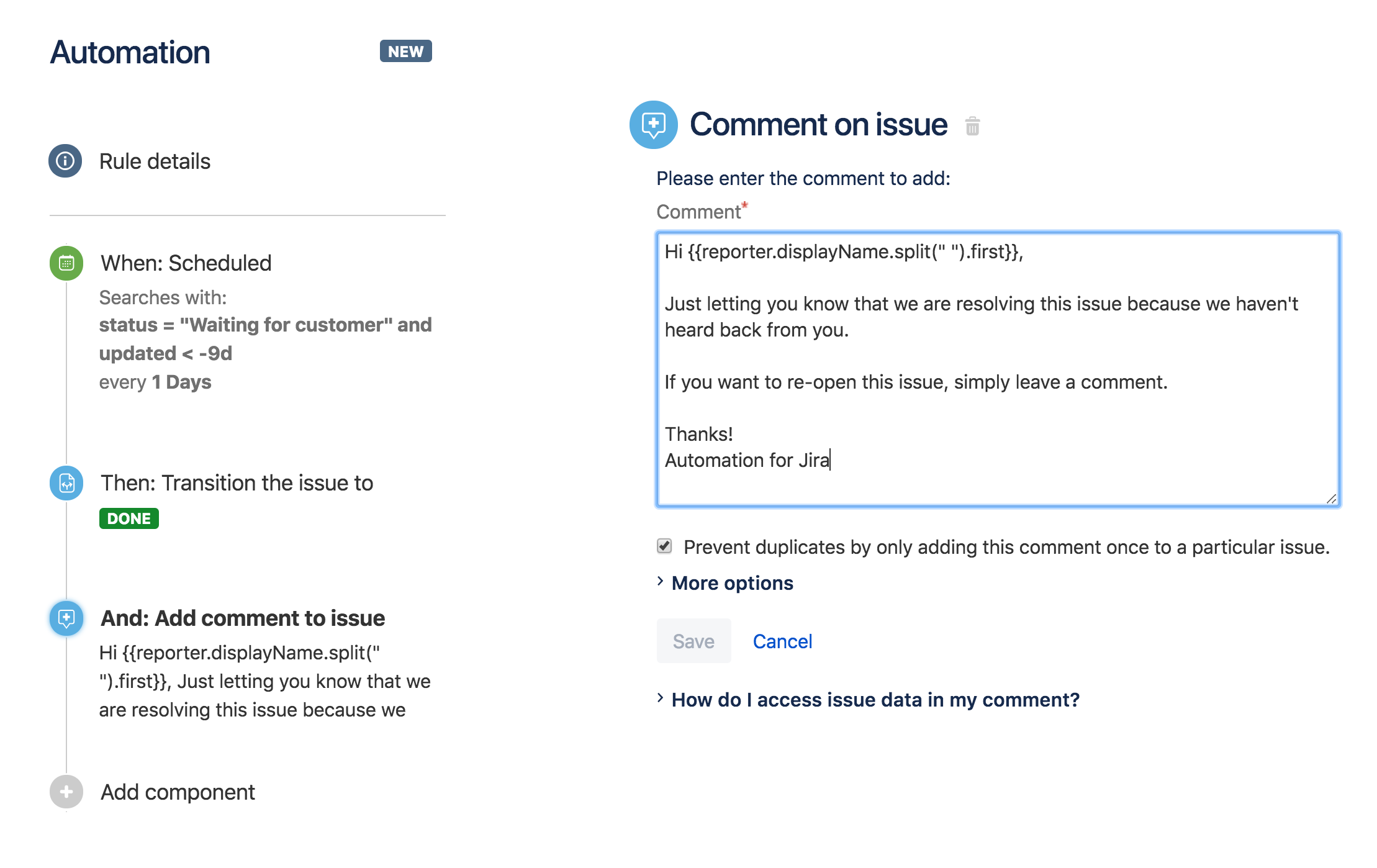 Automation For Jira Service Desk Rule Of The Week Automation