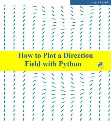 How to Plot a Direction Field with Python | by Oluwatosin Odubanjo | Medium