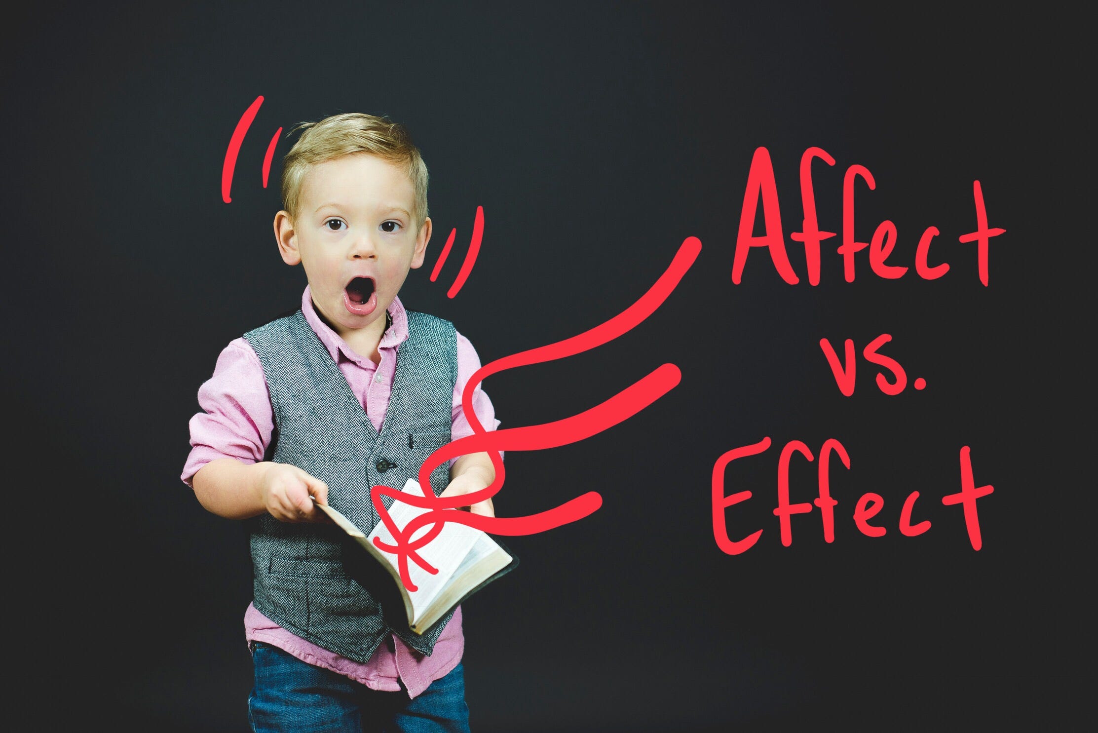 One \u201cAffect\u201d to vs. \u201cEffect\u201d Word Dilemma the Solve