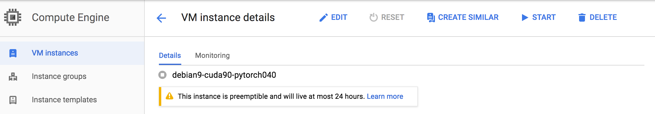 google cloud pytorch tutorial