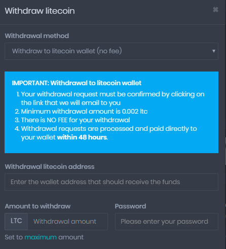 Résultat de recherche d'images pour "coinpot withdraw"