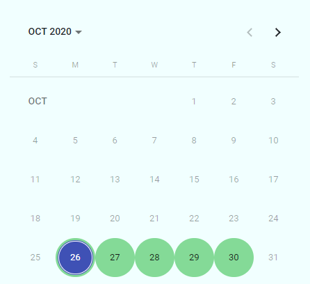 Build a Custom Calendar with Angular Material Calendar | by Maria Zacharia  | Medium